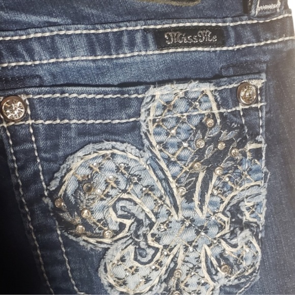Miss Me Women’s Skinny Leg Jeans Size 25 - Picture 4 of 6